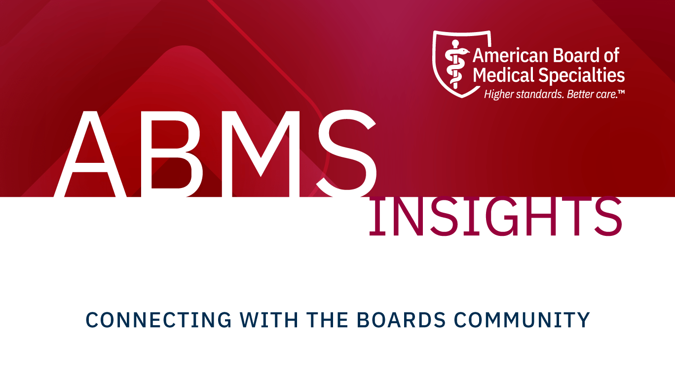 ABMS Insights newsletter banner
